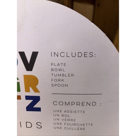 NOVOGRATZ KIDS 3 PIECE MEALTIME SET WILDERNESS EXPLORER CAMPIG CLUB BEAR - Picture 5 of 6